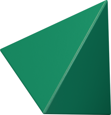 Green pyramid 3D